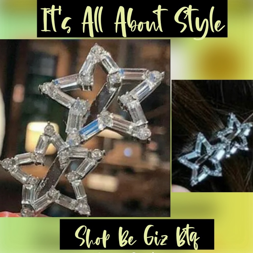 Super Elegant Embellished Hairpin to Enhance your Casual or Night Our Hair look